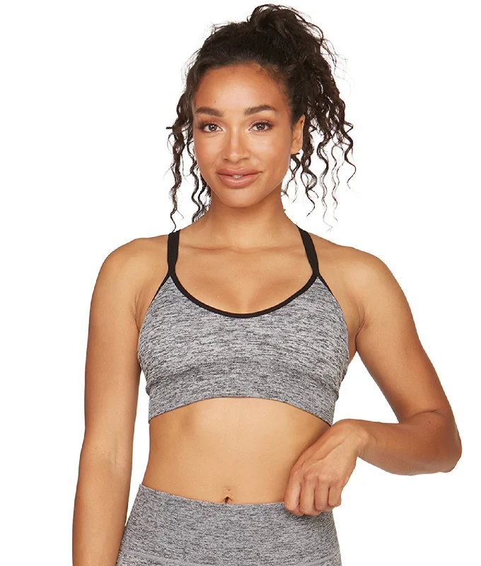 Yoga Wear At Unbeatable Prices Mary Heathered Seamless Bralette