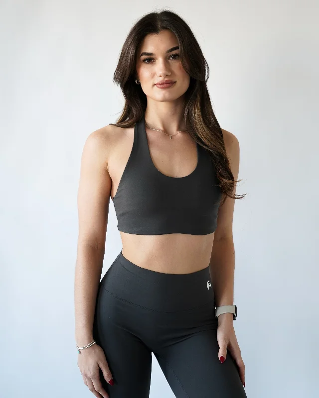Upgrade Your Yoga Wardrobe For Less Performance Halter Top - Iron