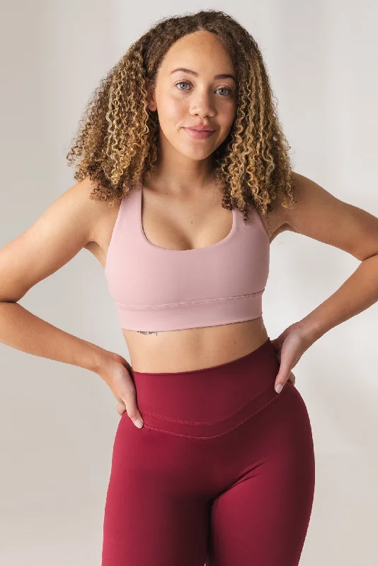 The Perfect Fit At The Perfect Price Vitality Revive Racer Bra - Ballet