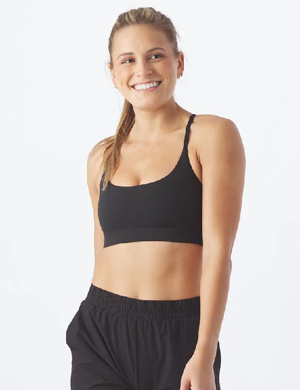 Yoga Wear At Unbeatable Prices River Bra: Black