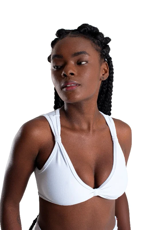 Your Yoga Wardrobe, Upgraded For Less Romantic Vest Top, White, Cool Form Light