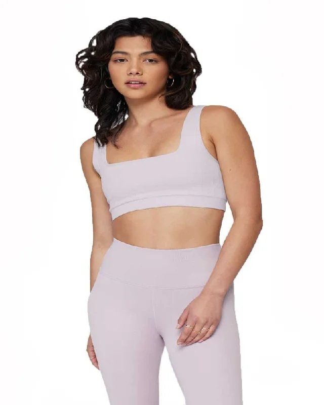 Stretch, Move, And Save On Yoga Clothing Amara Seamless Wide Rib Bra