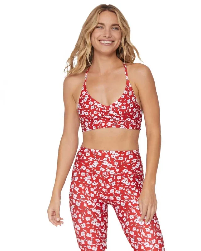 Flow Into Savings With Trendy Yoga Apparel Studio Eco Jersey T-Back Bra