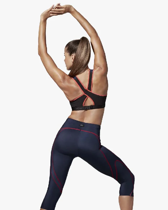 Unbeatable Deals On Breathable Yoga Apparel Xtra Support High Impact Sports Bra: True Navy/Hot Coral Unbeatable Deals On Breathable Yoga Apparel Xtra Support High Impact Sports Bra: True Navy/Hot Coral