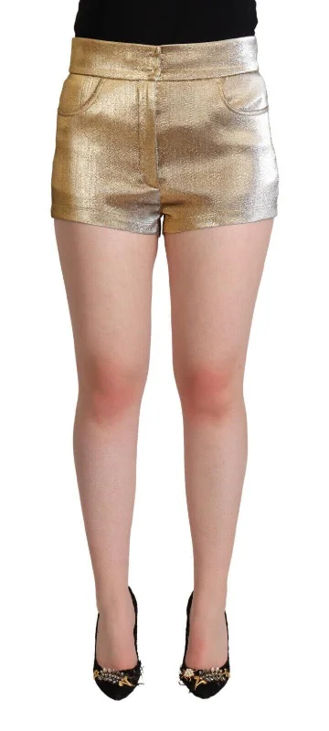 Flex Your Budget With Premium Yoga Clothing Deals Dolce & Gabbana Elegant Metallic Hot Women's Pants Flex Your Budget With Premium Yoga Clothing Deals Dolce & Gabbana Elegant Metallic Hot Women's Pants