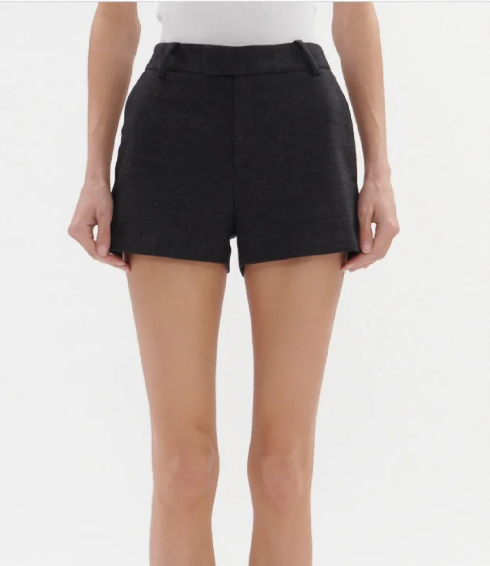 Yoga Apparel Designed For Movement At Lower Prices Donya Shorts In Black