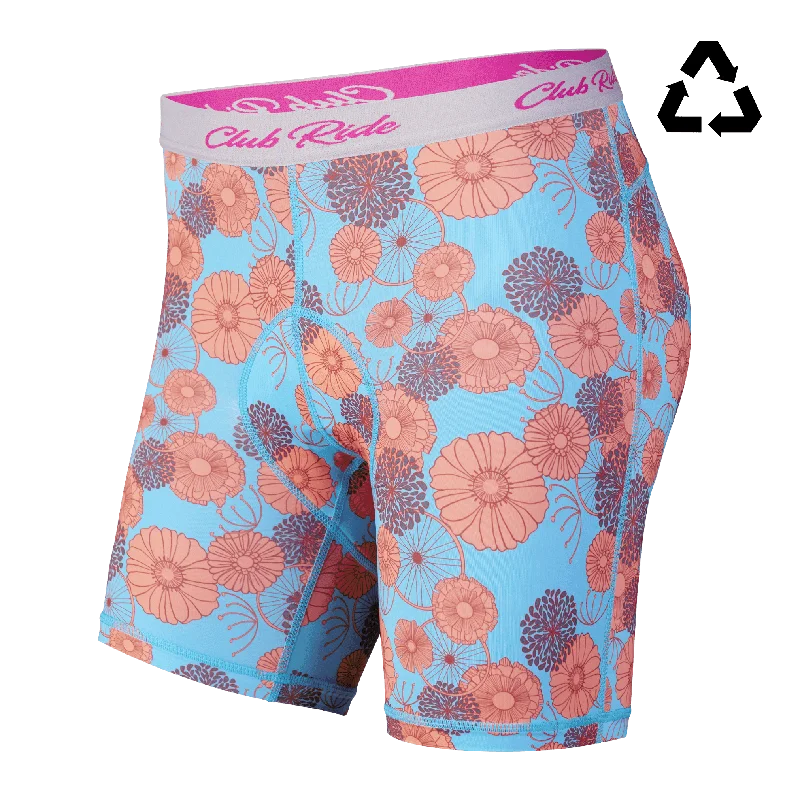 Scuba Blue Floral Print