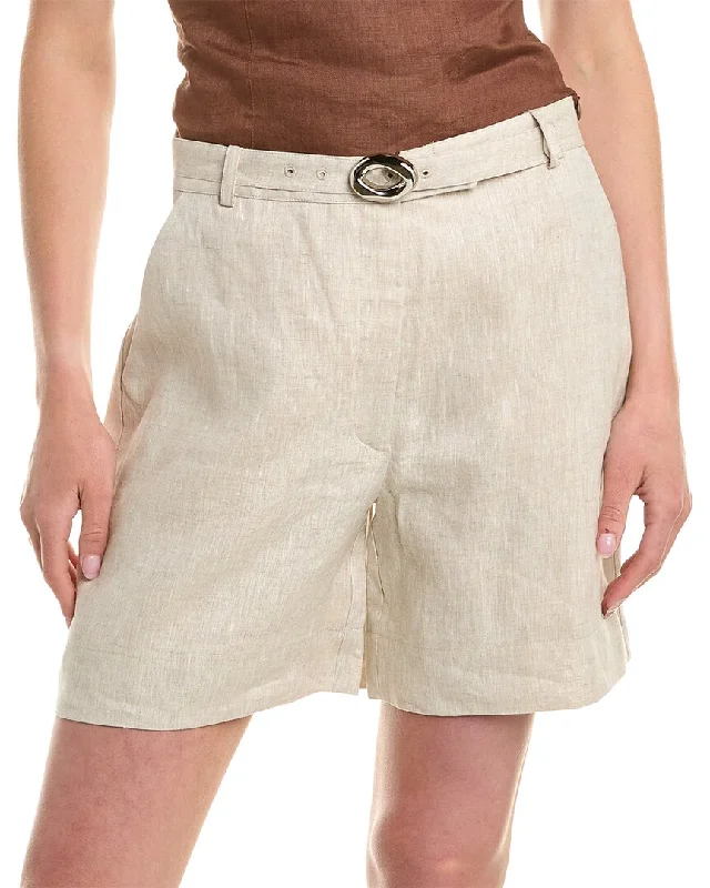 Flow In Comfort With Stylish Discounts Nicholas Lavinia Tailored Linen Short