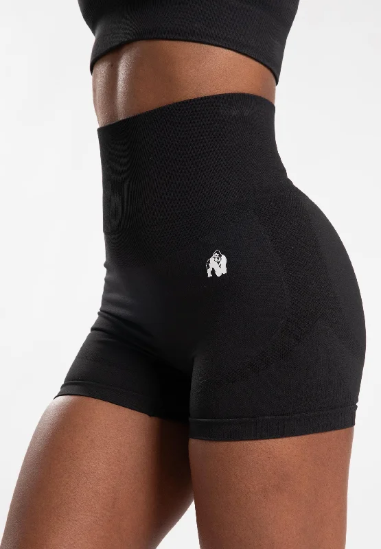 Your Yoga Essentials, Now At Lower Prices Olivia Seamless Shorts - Black