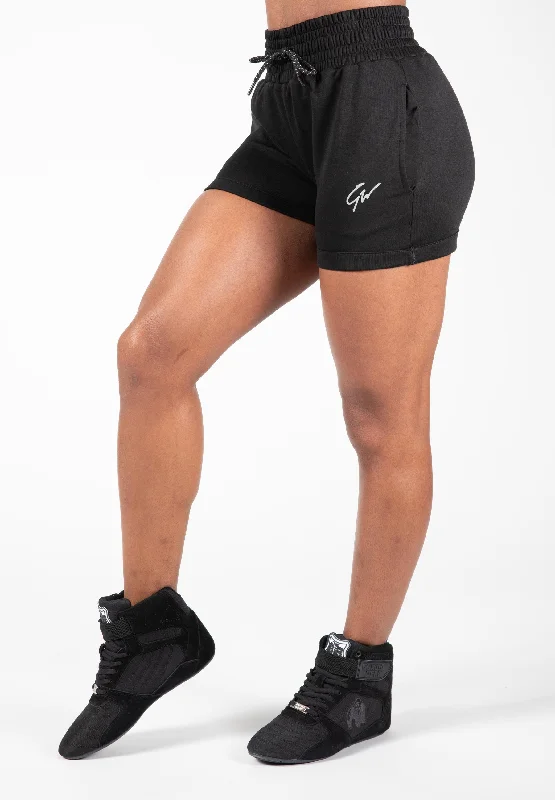 Affordable Activewear Designed For Movement Pixley Sweatshorts - Black